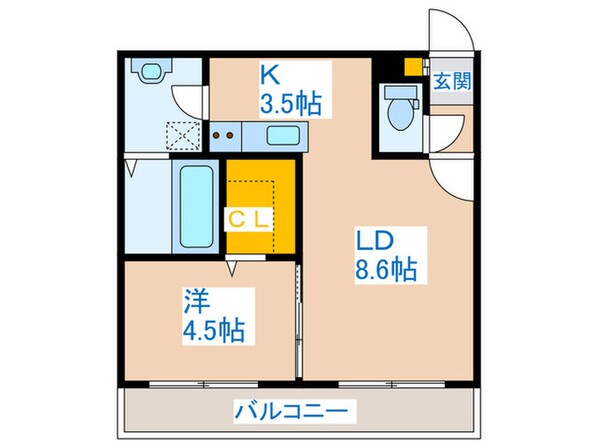 ange roseの物件間取画像